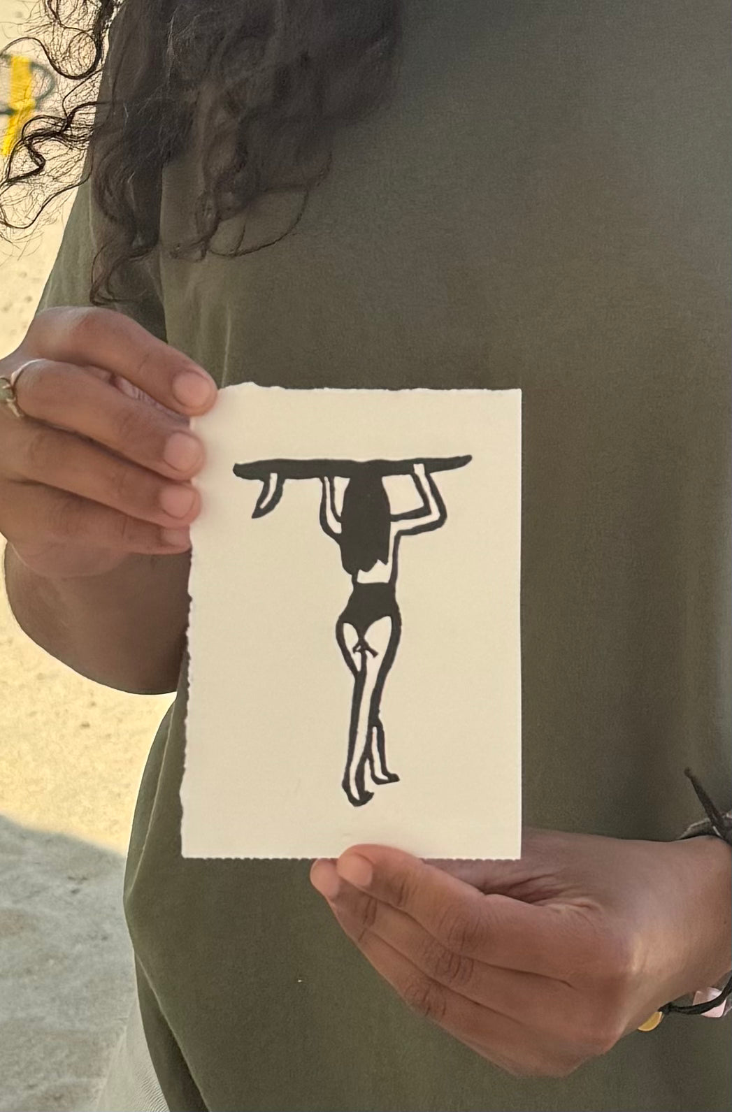 Linocut Print