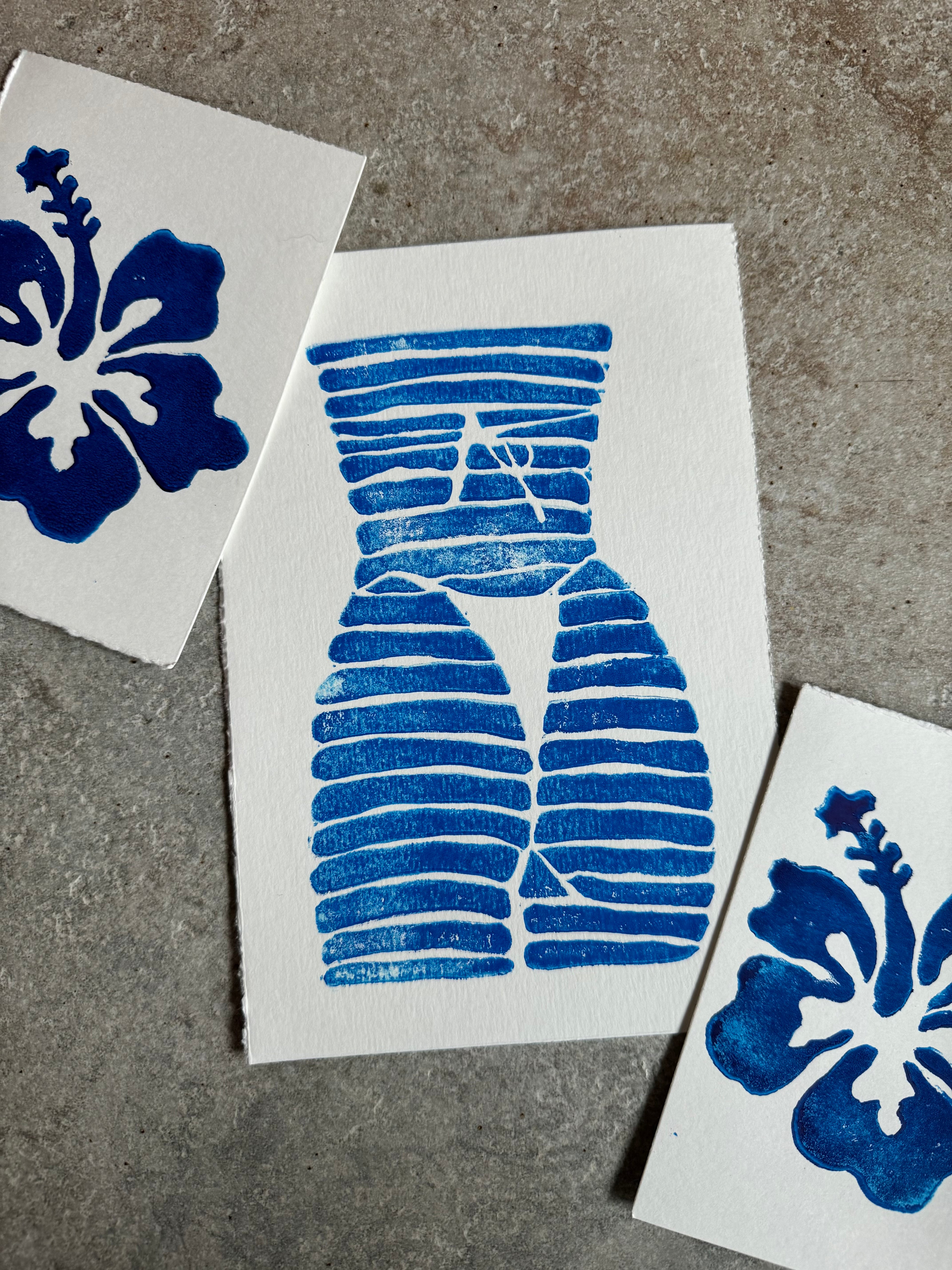 Linocut Print