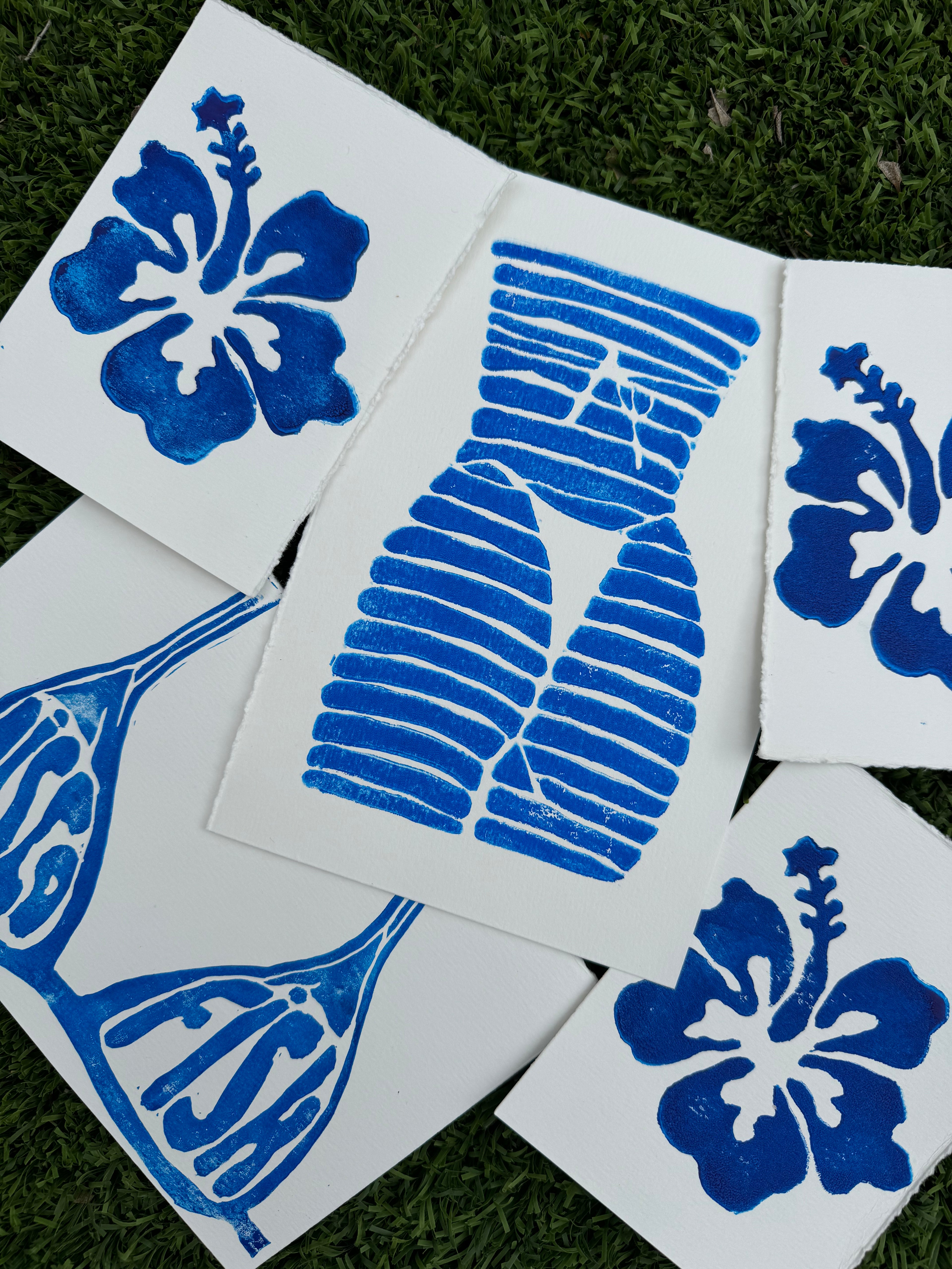 Linocut Print